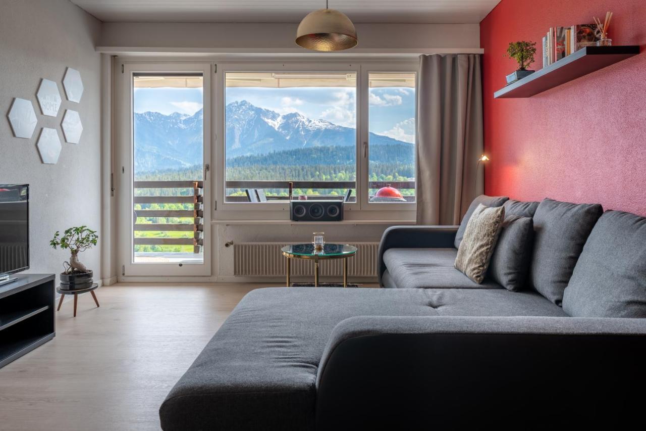 Апартаменты -Panorama-Bergblick- Dampfbad-Dusche Und Aussenbett Флимс Экстерьер фото